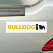 Bulldoggen-Vater Autoaufkleber (Auf Auto)