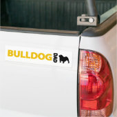Bulldoggen-Vater Autoaufkleber (Auf Lkw)