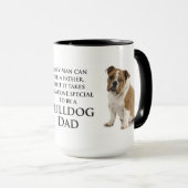 Bulldoggen-Vater-Tasse Tasse (VorderseiteRechts)