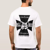 Bulldoggen-Weiß T-Shirt (Rückseite)