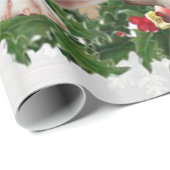 Bulldoggen-Welpe Pawsitively wunderbare Version Geschenkpapier (Rolleneckpunkt)