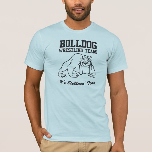 Bulldoggen-Wrestling 2 T-Shirt (Vorderseite)