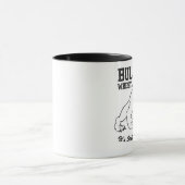 Bulldoggen-Wrestling-Team Tasse (Zentrum)