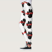 Bulldoggename Pfote Leggings (Links)