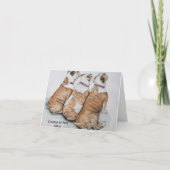 Bulldoggenanmerkungskarte Karte (Rückseite)