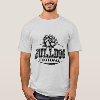 Bulldoggenfußball T-Shirt