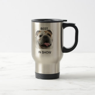Bulldoggenkaffee-Reise-Tasse Reisebecher