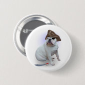 Bulldoggenpirat Button (Vorne & Hinten)