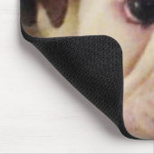 Bulldoggenwelpe Mousepad (Ecke)