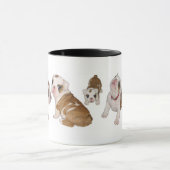 Bulldoggenwelpen-Tasse Tasse (Zentrum)