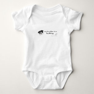 Bulldogin Baby Strampler