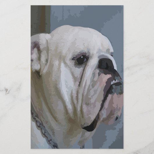 Bulldogin Briefpapier (Vorderseite)