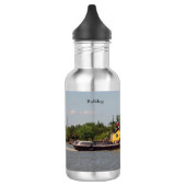 Bulldogin Edelstahlflasche (Links)