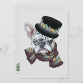 Bulldogin Einladung (Vorne/Hinten)