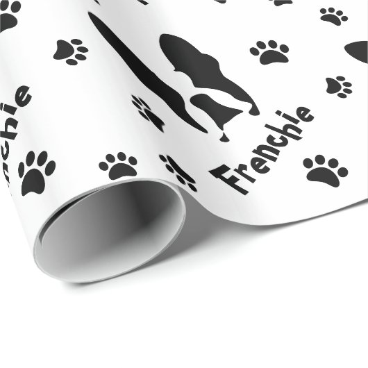 Bulldogin Geschenkpapier (Rolleneckpunkt)