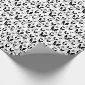 Bulldogin Geschenkpapier (Ecke)