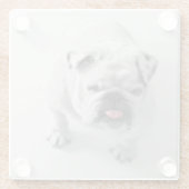 Bulldogin Glasuntersetzer (Rückseite)