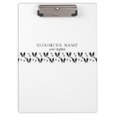 Bulldogin Klemmbrett (Vorderseite)