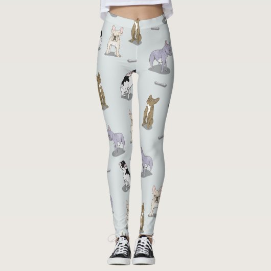 Bulldogin Leggings (Vorderseite)