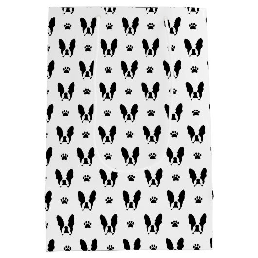 Bulldogin Mittlere Geschenktüte (Rückseite)