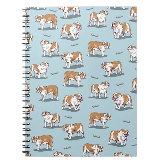 Bulldogin Notizblock (Vorderseite)