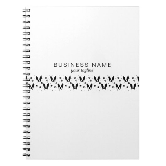 Bulldogin Notizblock (Vorderseite)