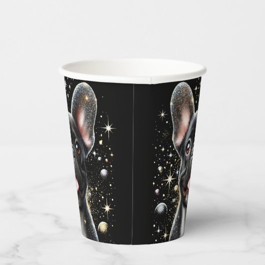 Bulldogin-Papiertasse! Pappbecher (Rechts)