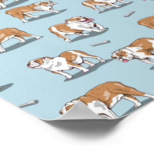 Bulldogin Poster (Ecke)