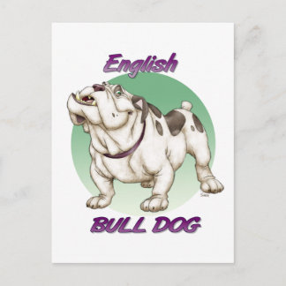 Bulldogin Postkarte