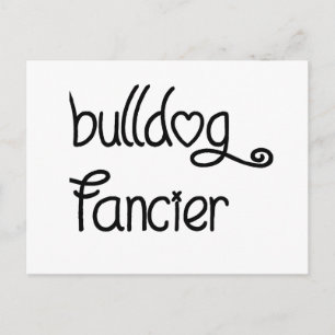 Bulldogin Postkarte