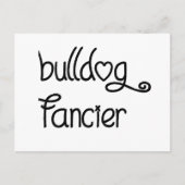 Bulldogin Postkarte (Vorderseite)