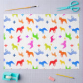 Bulldogin Seidenpapier (Basteln)