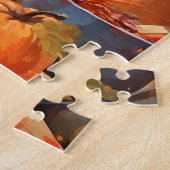 Bulldogischer HerbstErntedank Puzzle (Seite)