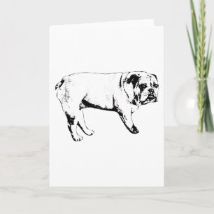 Bulldogkarte Karte