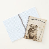 Bulldognagebuch Notizblock (Innenseite)