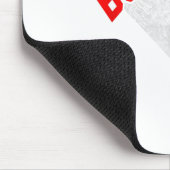 Bulldogs Baseball Softball High School Team Masco Mousepad (Ecke)