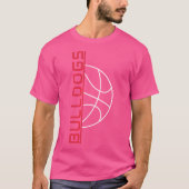 Bulldogs Basketball T-Shirt (Vorderseite)