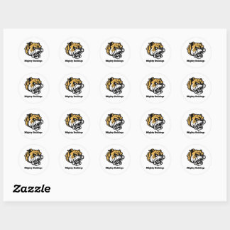 Bulldogs Custom Stickers
