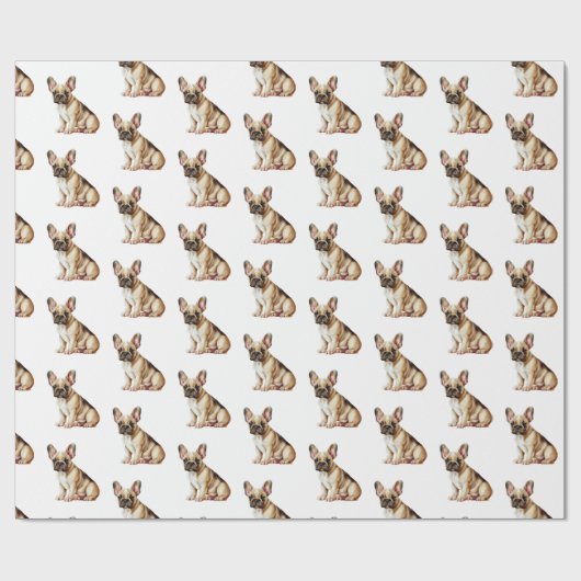 Bulldogs Geschenkpapier (Flach)