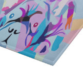 Bulldogs Glasboard Schneidebrett (Ecke)