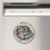 Bulldogs Mascot Magnet (In Situ (Geschirrspüler))