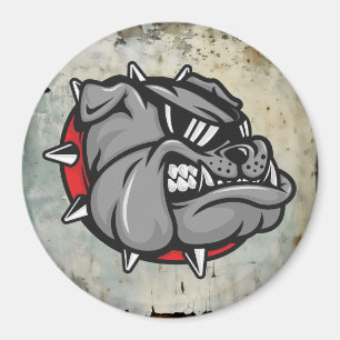 Bulldogs Mascot Magnet