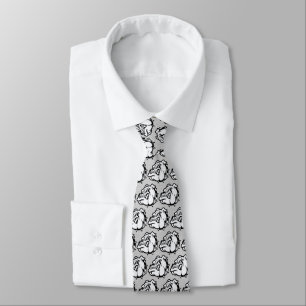 Bulldogs Mascot Necktie Krawatte