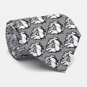 Bulldogs Mascot Necktie Krawatte (Gerollt)