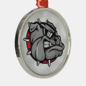 Bulldogs Mascot Ornament (Rechts)