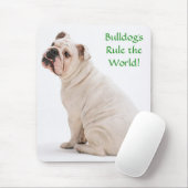 Bulldogs regieren die Welt-Mousepad Mousepad (Mit Mouse)