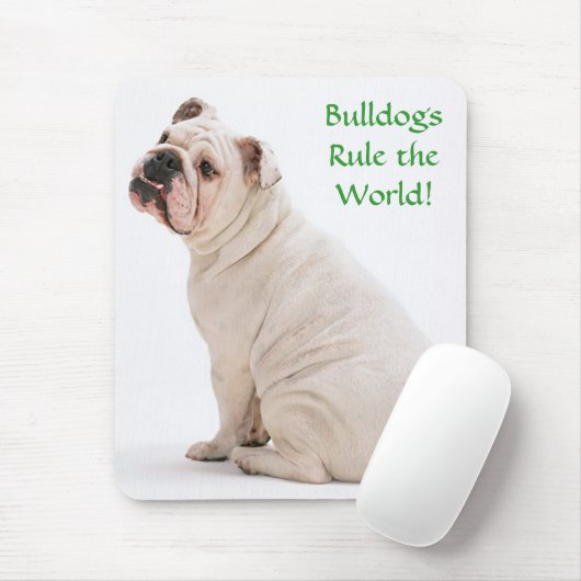 Bulldogs regieren die Welt-Mousepad Mousepad (Mit Mouse)