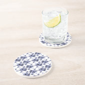 Bulldogs Sandstein Untersetzer (Seite)