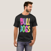 Bulldogs School Spirit Bulldog Spirit Wear T-Shirt (Vorne ganz)