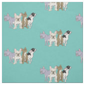 Bulldogs Stoff (Muster)